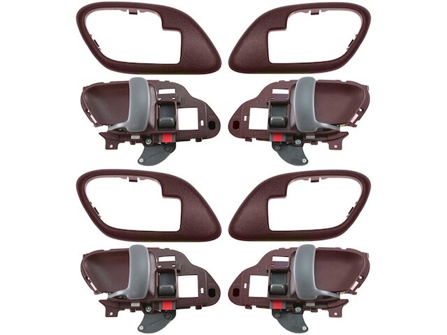 Interior Door Handle and Bezel Set 8 Piece - 1995-2000 Chevrolet K3500 - TRQ 3458-02257257
