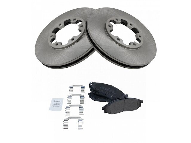 Front Brake Pad and Rotor Kit - 2000-2004 Nissan Xterra - TRQ 6835-02260519