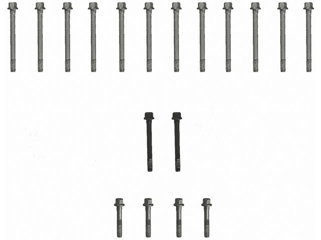 Head Bolt Set - 2001-2006 Chevrolet Silverado 3500 8.1L V8 - Felpro 3707-02262756