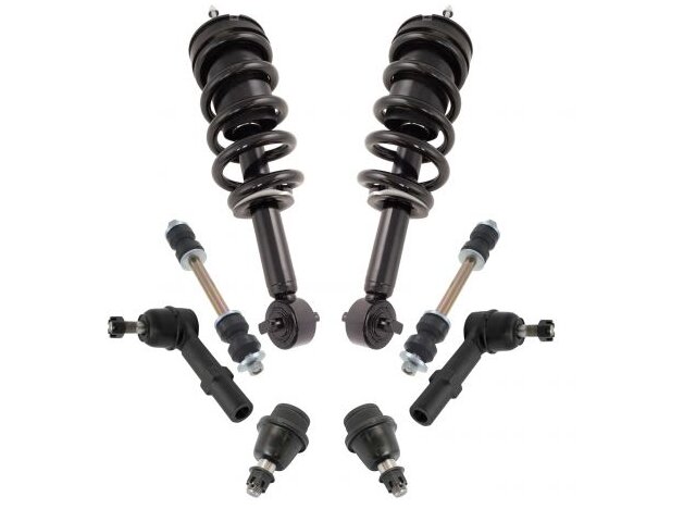 Front Shock Coil Spring Ball Joint Kit 8 Piece - 2007-2014 Chevrolet Tahoe - TRQ 18955-02263827
