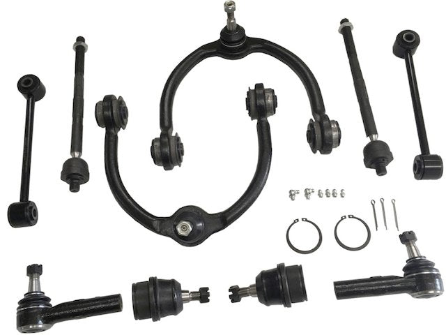 Front Control Arm Ball Joint Tie Rod and Sway Bar Link Kit - 2006-2010 Jeep Commander - Replacement 18681-02264271