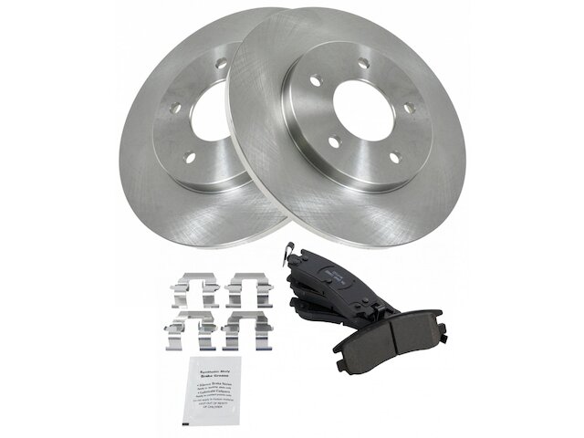 Rear Brake Pad and Rotor Kit - 1994-1996 Pontiac Grand Prix - TRQ 4737-02276285