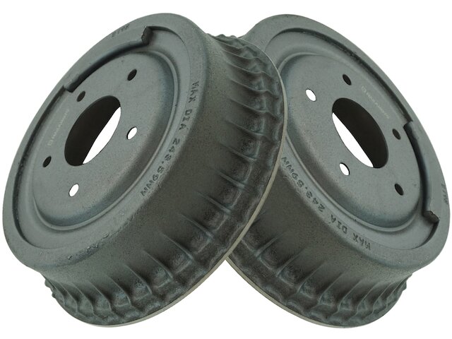 Rear Brake Drum Set 2 Piece - 1967-1992 Pontiac Firebird - TRQ 16882-02283633