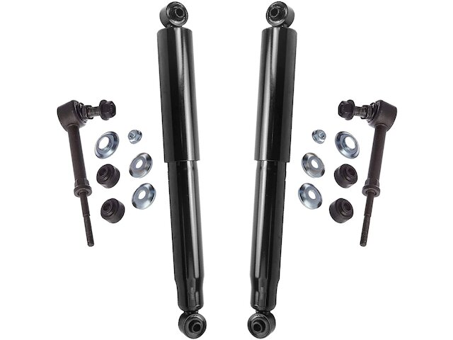Rear Shock Absorber and Sway Bar Link Kit - 2010-2017 GMC Terrain - Detroit Axle 30484-02287937