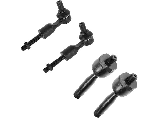 Front Tie Rod End Set 4 Piece - 1996-2004 Audi A4 Quattro - TRQ 7405-02291876