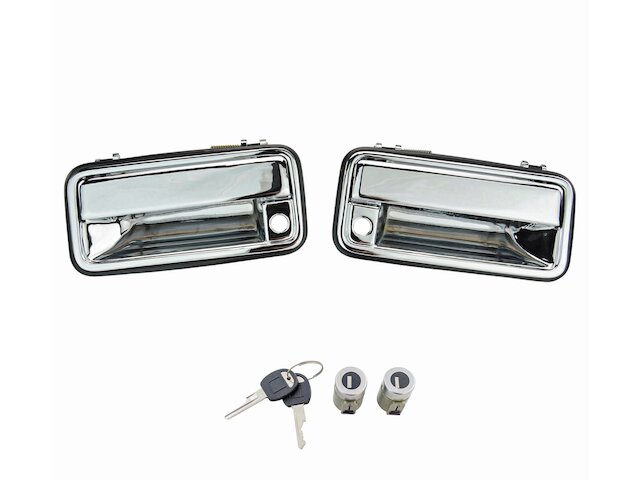 Left and Right Door Handle and Lock Cylinder Kit 6 Piece - 1995-1999 Chevrolet K1500 - TRQ 3381-02311992