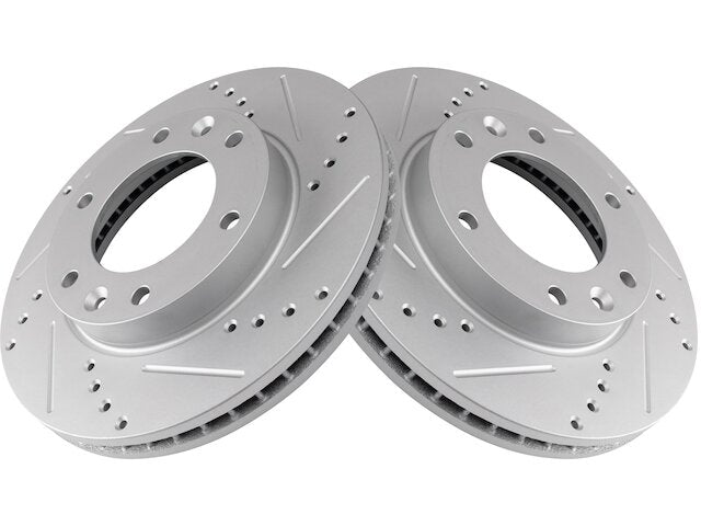 Front Brake Rotor Set 2 Piece - 2006-2012, 2014 Kia Sedona - TRQ 18952-02315248