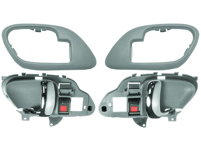 Interior Door Handle and Bezel Set 4 Piece - 1995-2000 Chevrolet C3500 - TRQ 3081-02316767