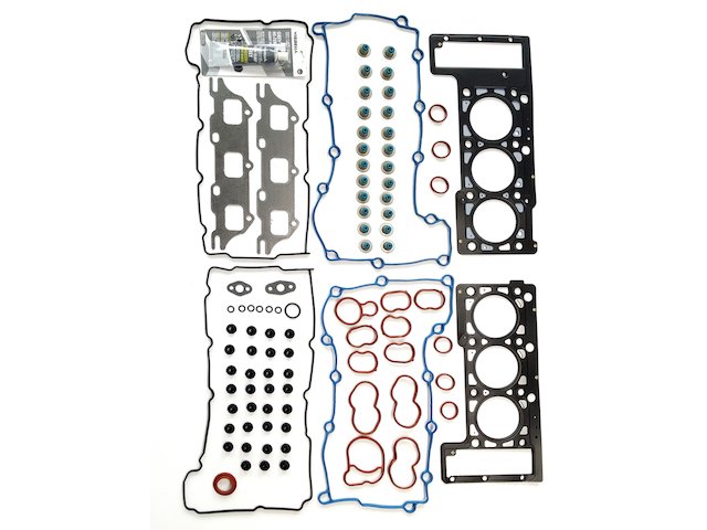 Cylinder Head Gasket Set - with Head Gaskets, Intake Manifold Gaskets, Exhaust Manifold Gaskets, Valve Cover Gaskets, and Valve Stem Seals - 2005-2009 Chrysler 300 2.7L V6 DOHC - Replacement 18229-02317317
