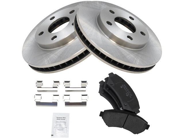 Front Brake Pad and Rotor Kit - 1997-2005 Buick Century - TRQ 2570-02318018