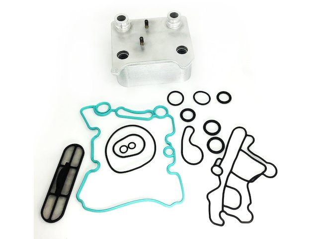 Oil Cooler - 2004-2010 Ford E350 Super Duty 6.0L V8 - Replacement 18131-02321651