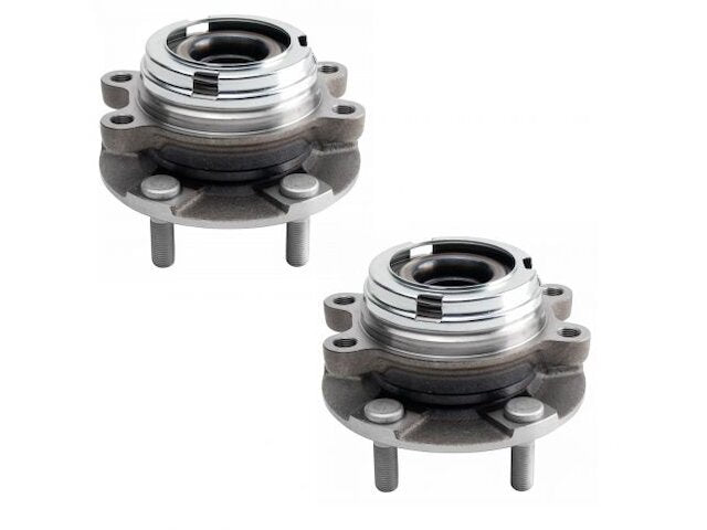 Front Wheel Hub and Bearing Kit 2 Piece - 2006-2010 Infiniti M45 RWD - TRQ 18566-02326581
