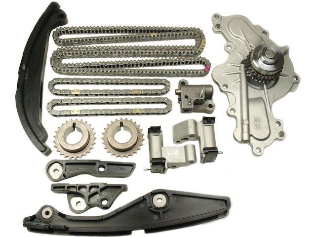 Timing Chain Kit and Water Pump - 2011-2016 Ford Flex 3.5L V6 VIN T - Cloyes 96698-02330887