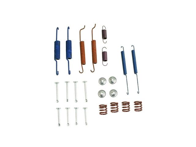 Rear Drum Brake Hardware Kit - 1980-1992 Volkswagen Jetta - Beck Arnley 7224-02358688