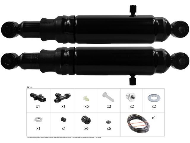 Rear Air Suspension Shock - 2011-2018 Ram 1500 - Monroe 97149-02360279
