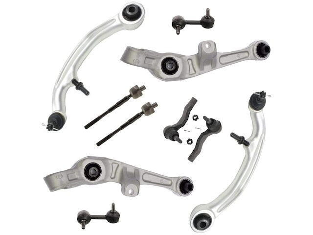 Front Control Arm Sway Bar Link Tie Rod Kit - 2003-2009 Nissan 350Z - Detroit Axle 6656-02368846