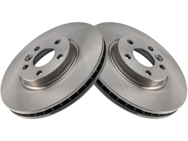 Front Brake Rotor Set 2 Piece - 2007-2016 Volvo S80 - TRQ 25724-02369556