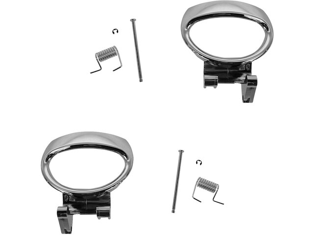 Left and Right Interior Door Handle Set 2 Piece - 2006-2011 Chevrolet HHR - TRQ 18619-02379875