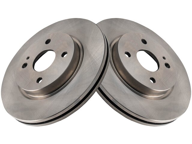 Front Brake Rotor Set 2 Piece - 2011-2014 Mazda 2 - TRQ 96710-02387837