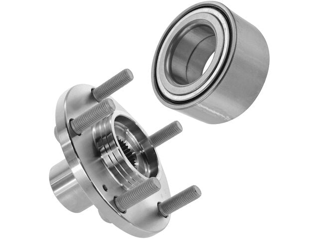 Front Wheel Hub and Bearing Kit 2 Piece - 2001-2006 Hyundai Santa Fe - TRQ 169-02388364