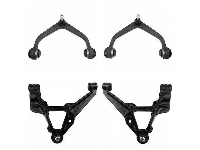 Control Arm and Ball Joint Assembly Set 4 Piece - 2011-2019 GMC Sierra 2500 HD - TRQ 96713-02402773