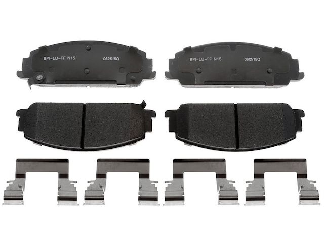 Front Brake Pad Set - 2012 Chevrolet Caprice 3.6L V6 - Raybestos 119048-02406252