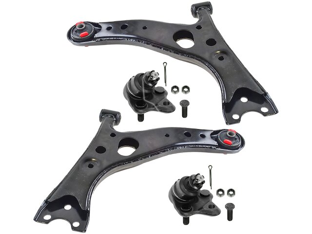 Front Lower Control Arm and Ball Joint Kit 4 Piece - 2001-2005 Toyota RAV4 - TRQ 8196-02407157