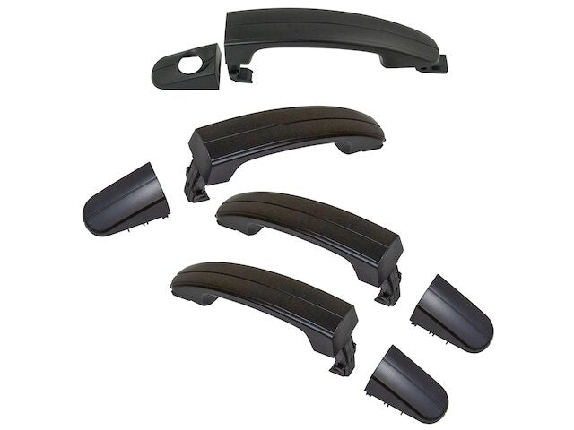 Front and Rear Door Handle Set 4 Piece - 2012-2018 Ford Focus - TRQ 118418-02408203