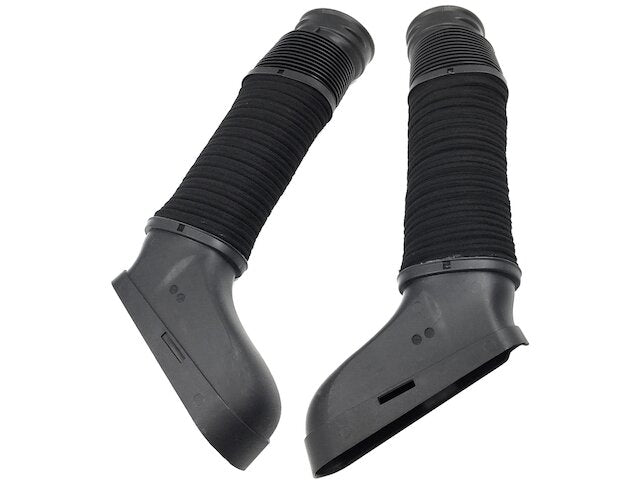 Air Intake Hose (Set of 2) From Fan Shroud to Air Filter Housing - 2008-2012 Mercedes-Benz C300 - Replacement 28726-02416023