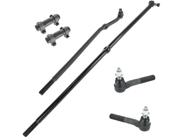 Tie Rod End and Drag Link Kit 6 Piece - 2000-2002 Dodge Ram 3500 4WD - TRQ 2000-02416705