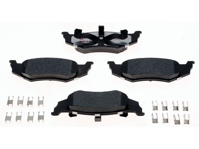Rear Brake Pad Set - 1999-2001 Chrysler LHS - Raybestos 1481-02423481