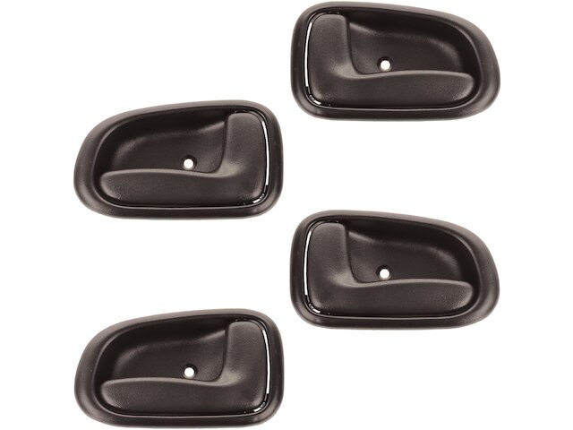Left and Right Interior Door Handle Set 4 Piece - 1993-1997 Toyota Corolla - TRQ 8007-02434046
