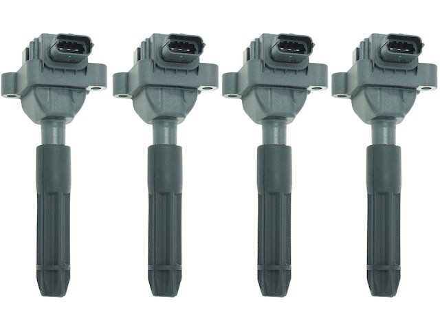 Ignition Coil Set 4 Piece - 2002 Mercedes C230 2.3L 4-Cylinder Supercharged - TRQ 6328-02437701
