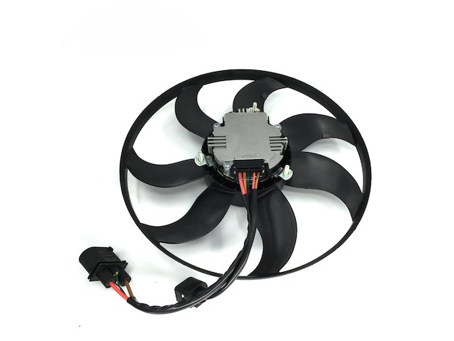 A/C Condenser Fan Assembly - 2006-2010, 2012 Volkswagen Passat - Replacement 18948-02445092