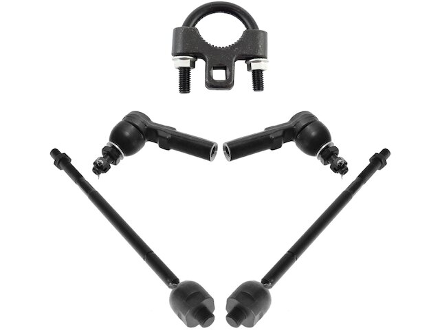Front Tie Rod End Kit with Tool 4 Piece - 2006-2011 Cadillac DTS - TRQ 18640-02446556