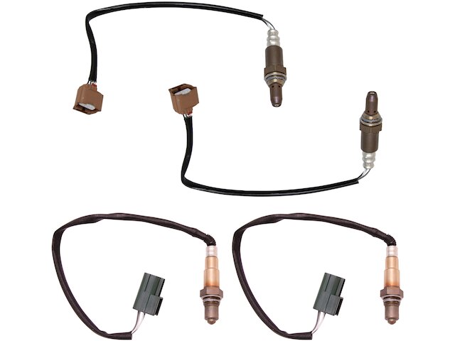 Oxygen Sensor Set 4 Piece - 2013-2015 Nissan Armada 5.6L V8 - TRQ 122228-02449677