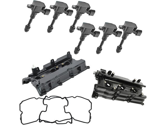 Ignition Coil and Valve Cover Kit - 2002-2004 Infiniti I35 - TRQ 6710-02450504