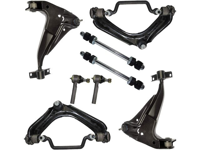 Front Control Arm Sway Bar Link Tie Rod Kit - 2002-2003 Mercury Mountaineer Base - Detroit Axle 5806-02456217
