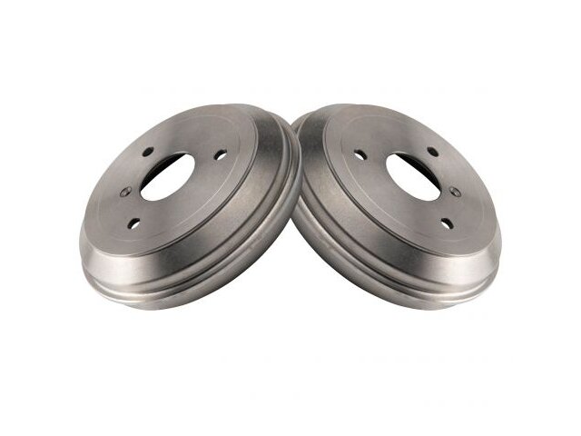 Rear Brake Drum Set 2 Piece - 2008-2015 Smart Fortwo - TRQ 29885-02456865