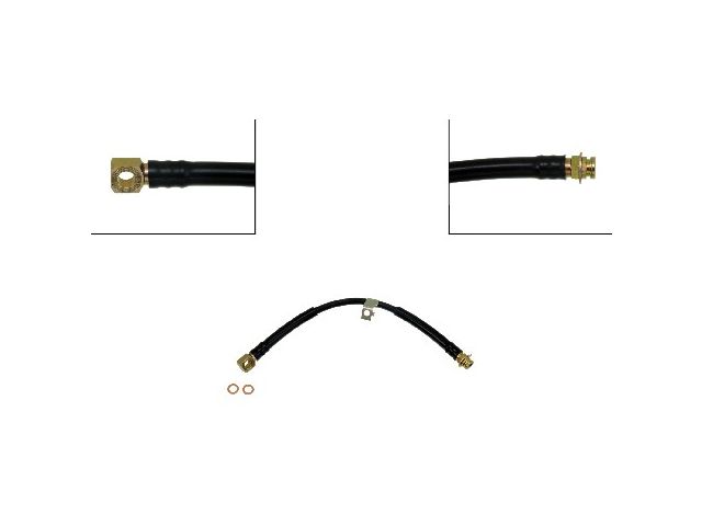 Front Left Brake Hose - 1970-1975 Chevrolet Nova - Dorman 14225-02459743