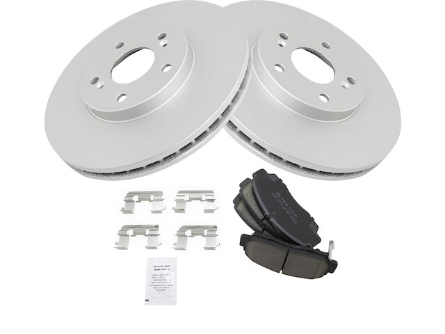 Front Brake Pad and Rotor Kit - 2001-2003 Acura CL - TRQ 5888-02460807