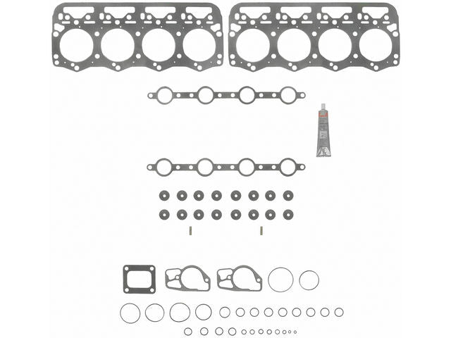 Head Gasket Set - 1995-2002 Ford E350 Econoline Club Wagon 7.3L V8 - Felpro 5198-02473608