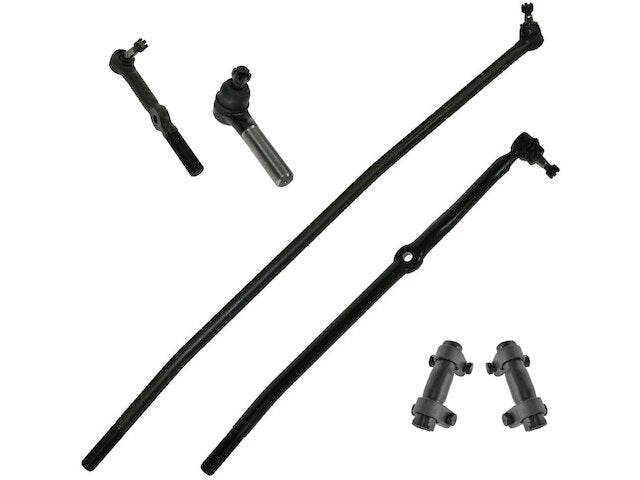 Tie Rod End and Drag Link Kit 6 Piece - 1994-1997 Dodge Ram 3500 - TRQ 1994-02474037