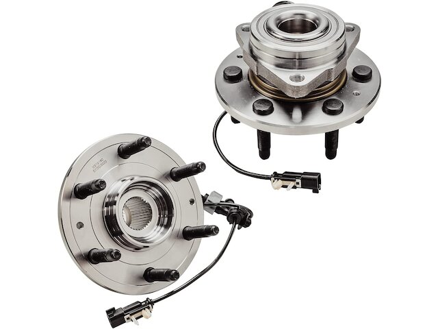 Front Wheel Hub Assembly Set - 2015-2020 Cadillac Escalade ESV - Detroit Axle 129811-02474473