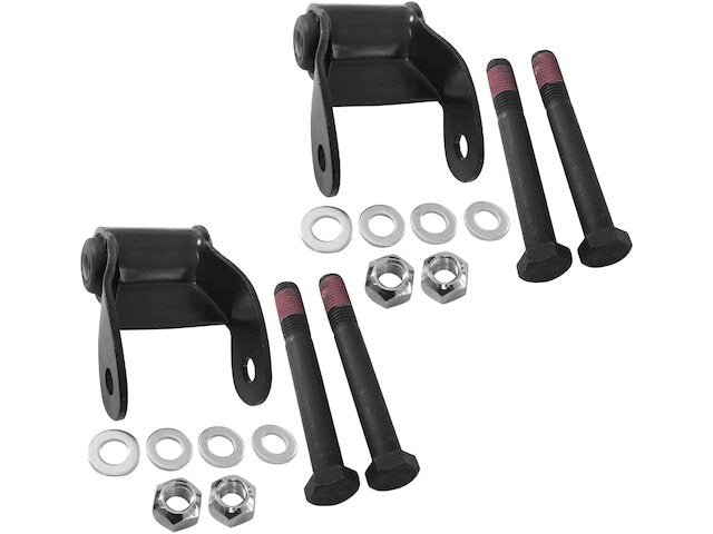 Rear Rearward Leaf Spring Shackle Set of 2 - 1975-1986 Chevrolet K20 - Replacement 3401-02476265