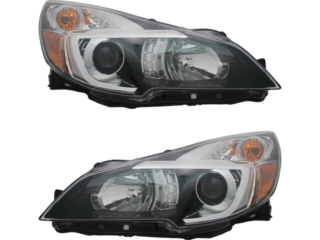 Headlight Assembly Set 2 Piece - 2013-2014 Subaru Outback - DIY Solutions 119613-02481881