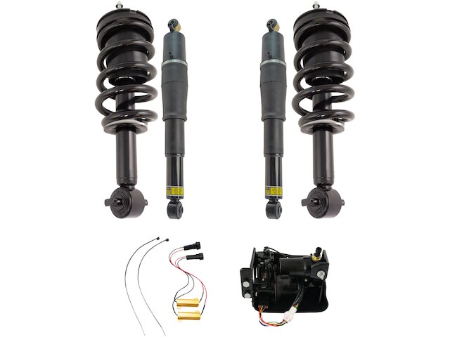 Air Suspension Compressor Shock Strut Kit 5 Piece - 2007-2014 GMC Yukon - TRQ 18956-02487399