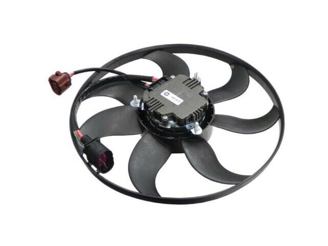 Left A/C Condenser Fan Assembly - 2006-2010, 2012 Volkswagen Passat - Mahle 18948-02492455