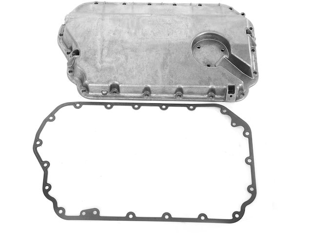 Engine Oil Pan - with Gasket - without Low Oil Sensor - 1998-2005 Volkswagen Passat 2.7L 2.8L V6 - Replacement 7436-02501133