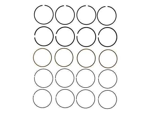Piston Ring Set - 2010-2016 GMC Terrain 2.4L 4-Cylinder - Sealed Power 30484-02502348